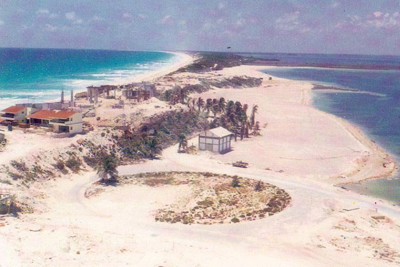 Cancun in den 70er Jahren